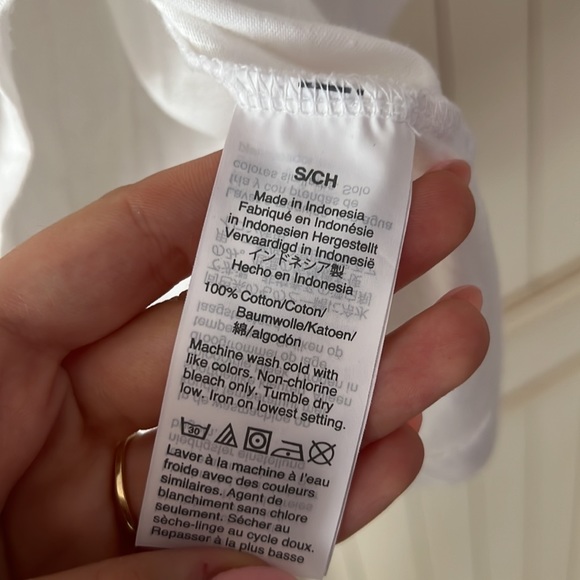 White Embroidered J. Crew Top - Picture 4 of 6